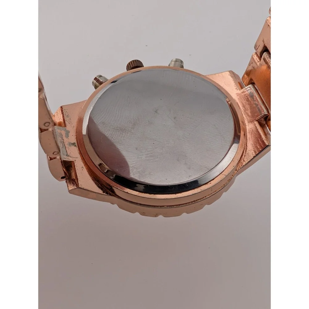 Geneva Women's Quartz Watch Rose Gold 7.75
